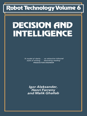 cover image of Decision and Intelligence